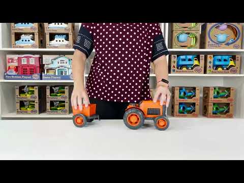 Slide 8 - Green Toy Tractor (video)