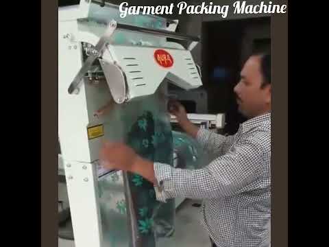 Mild steel garment packing machine, for industrial and comme...