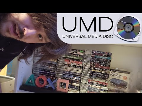 Movie Collection but it's PSP UMDs