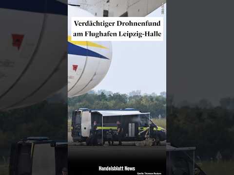 Video Thumbnail: Verdächtiger Drohnenfund am Flughafen Leipzig-Halle