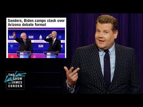 拜登與伯尼就辯論時站立問題展開辯論 (Biden and Bernie Debate Over Standing During Debating)