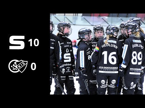 Highlights Elitserien Dam | Sandvikens AIK - KS bandy