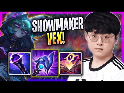 SHOWMAKER TRIES VEX WITH NEW BUFFS! - DK ShowMaker Plays Vex MID vs Leblanc! | Season 2023