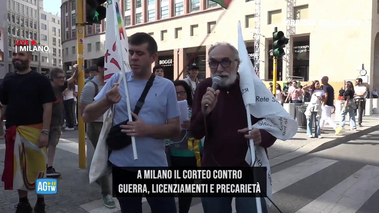 Corteo a Milano