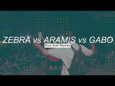 ZEBRA vs ARAMIS vs GABO | 8vos #GOLDRHYMES2021 | 1vs1 03-Noviembre
