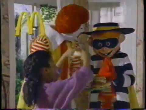 1994 McDonald's "Ronald and the Hamburglar" TV commercial
