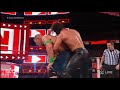 Seth Rollins vs. John Cena Highlights - HD Raw 19 02 18