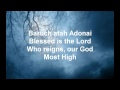 Paul Wilbur - Blessed Is The Lord - Desert Rain (with lyrics)