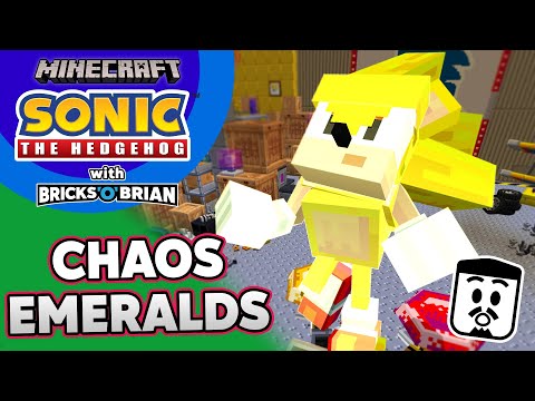 The Chaos Emeralds! - Episode 5 - Sonic the Hedgehog Minecraft Pack with Bricks 'O' Brian!