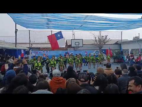 Caporal 4° Medio 2025. Colegio Los Aromos, Puente Alto