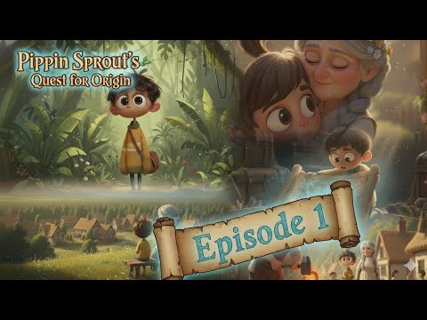 Pippin Sprout's Quest for Origin | Episode 1 - The Question | TinyTales Animation story 