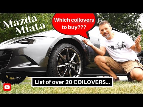 (ND) Mazda MX-5 Miata - COILOVERS // How I'm selecting my coilovers!