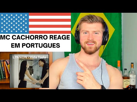 VIDA TODA - L7NNON - MC Cachorro React 🇺🇸 | Vida Toda Reacao