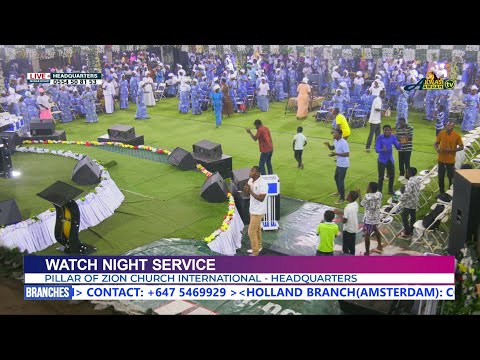 WATCH NIGHT SERVICE @HEADQUATERS ON 9TH JAN. 2026 BY EVANGELIST AKWASI AWUAH (2026 OFFICIAL VIDEO)