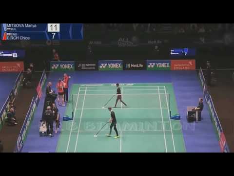 2017 Yonex All England Open Q WS Mariya MITSOVA vs Chloe BIRCH