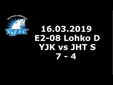 16.03.2019 (E2 - Lohko D) YJK - JHT S (7-4)
