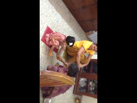 Jyotsna's Wedding Rituals Begin - Nalungu 25062015