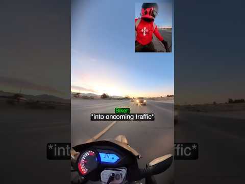 Biker Gets Pushed Into Oncoming  Traffic and Driver gets Instant Karma