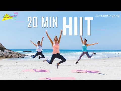 20 Min HIIT The Beach Workout | Summer Shape Up '17