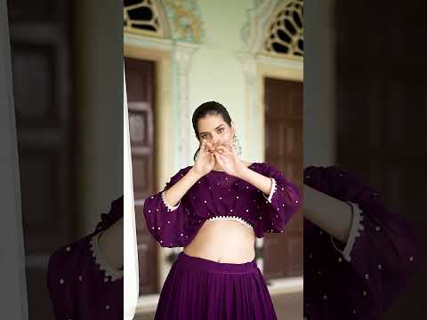 Mustard Breathtaking Embroidered Georgette Lehenga Co-ord Set