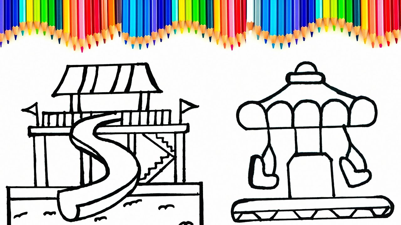 Learn to Draw Fun Amusement Park Rides for Kids!