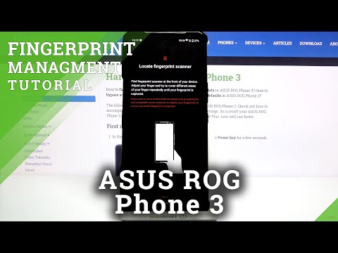 How to Add Fingerprint to ASUS ROG Phone 3 – Add Fingerprint Screen Lock