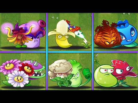 6 PAIR Team Best Plants Battlez - Who Will Win? - PvZ 2 Team Plants vs Team Plants