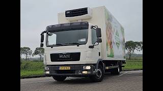 شاحنة التبريد MAN 12.220 TGL Koelwagen Carrier Laadklep FRIGO Airco 220Pk ! | صورة 4 - Autoline