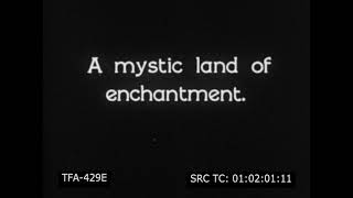 Elephant Caravan Through India (1930s)