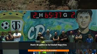 Duelo de gallos en la Ciudad Deportiva entre la UD Lanzarote y el San Fernando