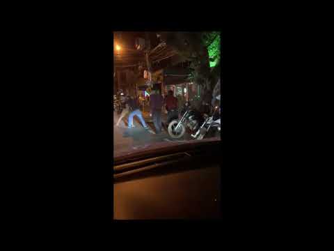 Vídeo mostra pancadaria na Praça Popular em Cuiabá