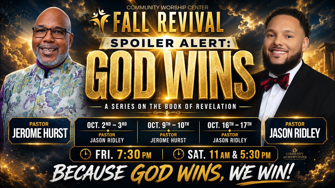 Community Worship Center | Fall Revival | Pastor Jason Ridley | October 17, 2026