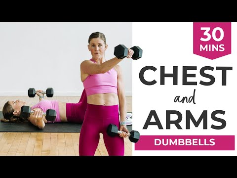 20 Minute Standing Arms and Abs Workout No Repeats All Standing