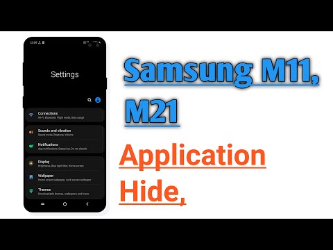 Samsung M11, M21 How To Hide Application in Background
