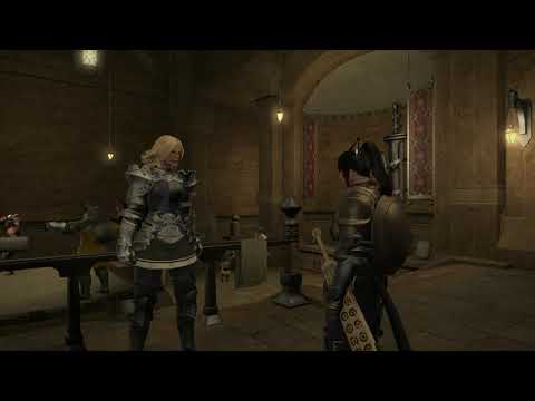 Final Fantasy XIV A Realm Reborn: Gladiator Quest lvl 15 "That old Familiar Feeling"