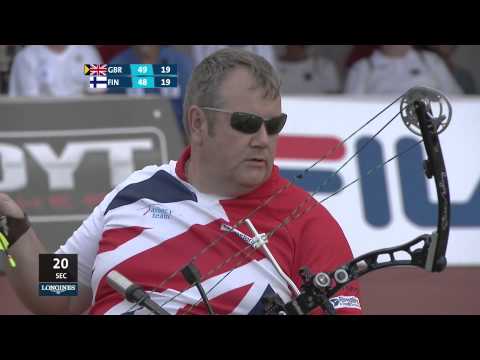 John Stubbs v Jere Forsberg – compound men open gold | 2013 Bangkok World Archery Para Championships
