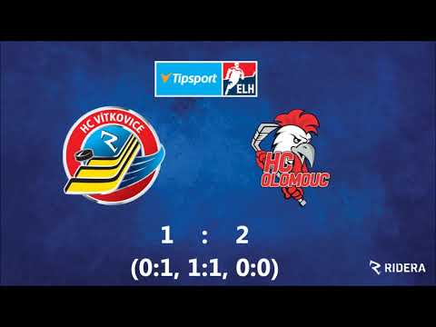 TELH 2020/2021: VÍTKOVICE - Olomouc, 12. kolo: SESTŘIH