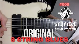 Video thumbnail for Fred Guitar Maniac - 8 String Blues Schecter Blackjack ATX-C8 by Fred Guitar Maniac