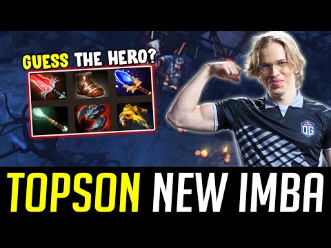 Topson new Mid IMBA - Guess the Hero? DOTA 2