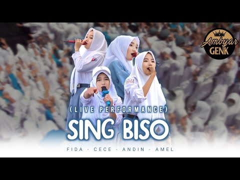 Sing Biso - Fida, Cece, Andin, Amel (Live Performance)