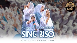 Download lagu Sing Biso - Fida, Cece, Andin, Amel (Live Performance) mp3 Download lagu Sing Biso - Fida, Cece, Andin, Amel (Live Performance) mp3