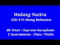 Walang Natira Bb Saxophone C Instruments Play Along Sheet Music Backing Track