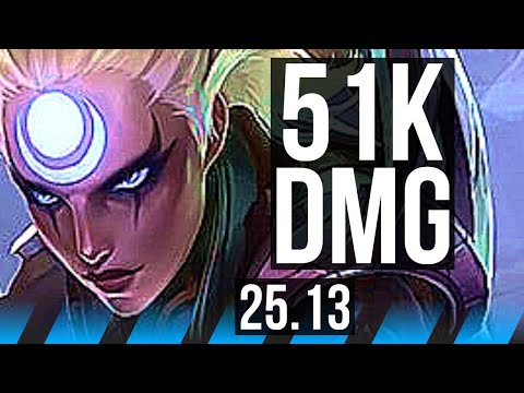 DIANA vs YASUO (MID) | 51k DMG, 14/5/14, Dominating | KR Diamond | 25.13