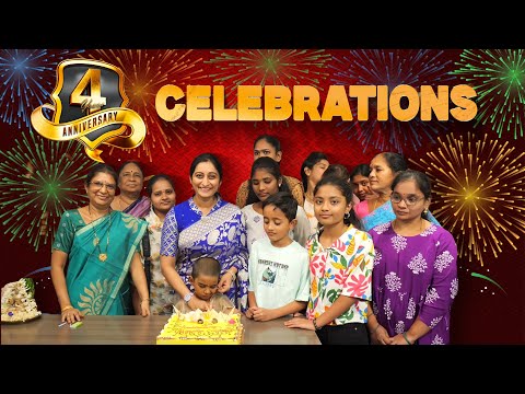 🎉 Kiranmai Sarees 4th Anniversary Celebrations | Thank You for 4 Glorious Years of Trust & Style!