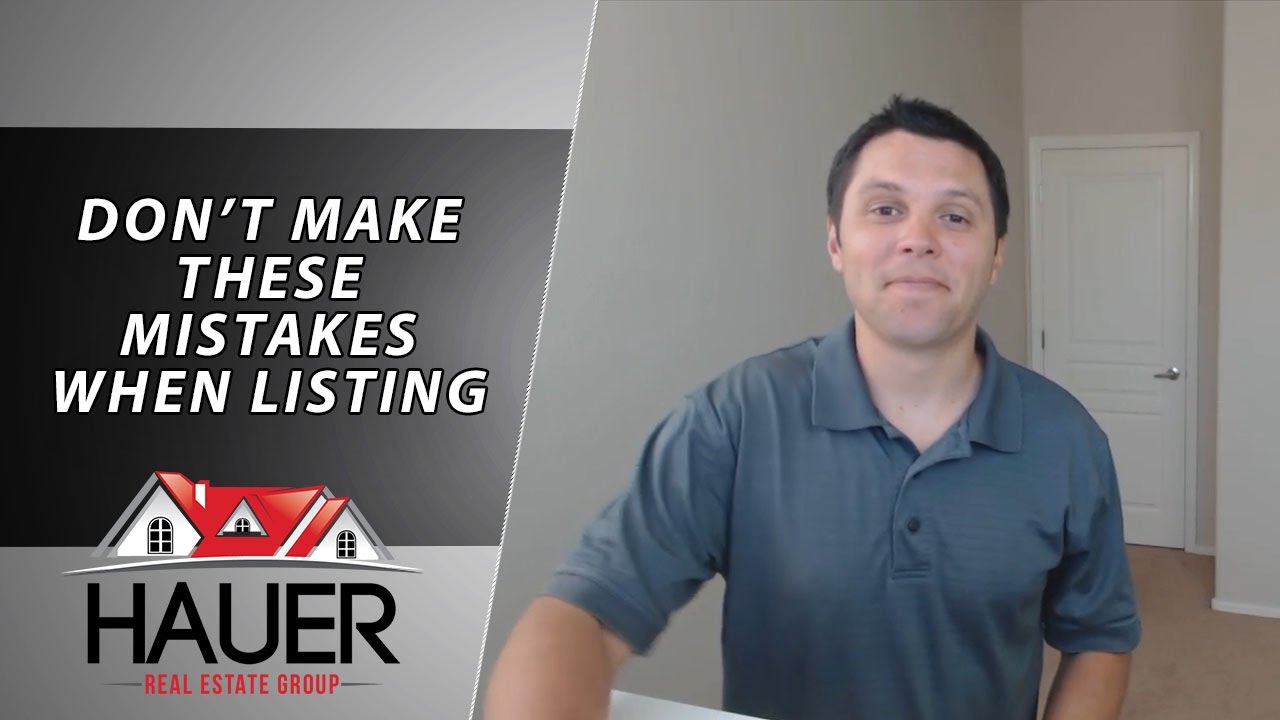 5 Home Selling Mistakes to Avoid