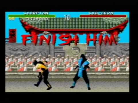 mortal kombat megadrive rom