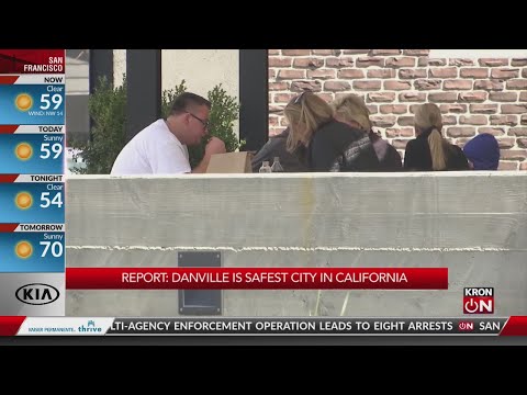 Report: Danville is safest city in California