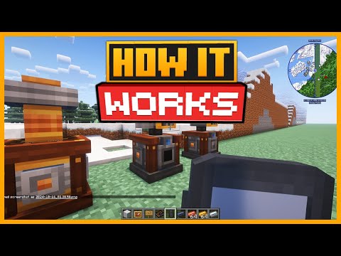 🟨 HOW TURRETS WORK in the IMMERSIVE ENGINEERING MOD in MINECRAFT