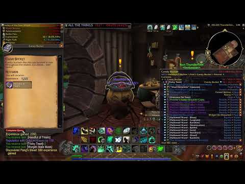 Completing Every Quest In WoW Part 81 - Headless Horseman, Buckets, 61 Hunter Runs 2 Secret Dungeons