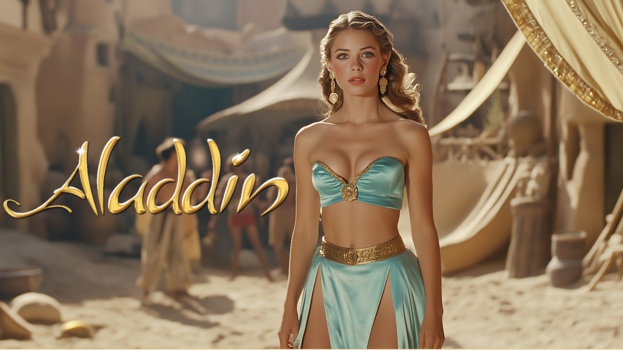 Aladdin 1950's Super Panavision 70 Movie Trailer